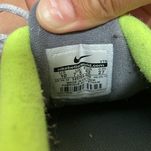 WOMEN'S NIKE FLEX EXPERIENCE RN 525754-102 RUNNING SHOES SZ 10 - Picture 9 of 10